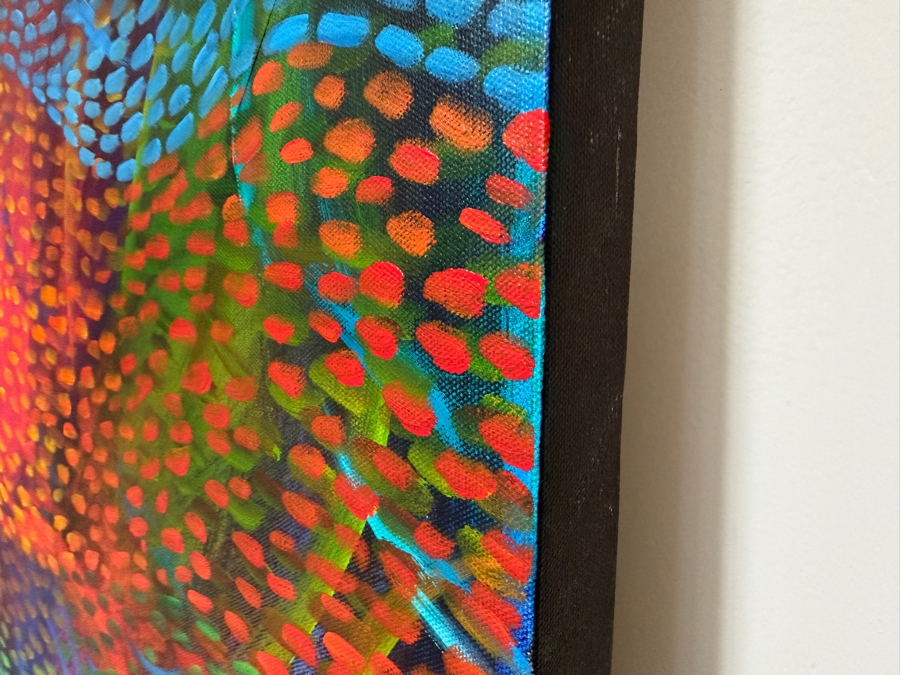 Gerrit Greve (1948-2024, Cardiff by the Sea, CA) Original Acrylic Painting On Canvas 2013 Signed Verso 60 X 40 Estimate $2,400 - $3,000 [Photo 6]