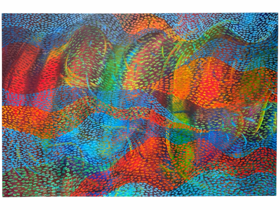 Gerrit Greve (1948-2024, Cardiff by the Sea, CA) Original Acrylic Painting On Canvas 2013 Signed Verso 60 X 40 Estimate $2,400 - $3,000