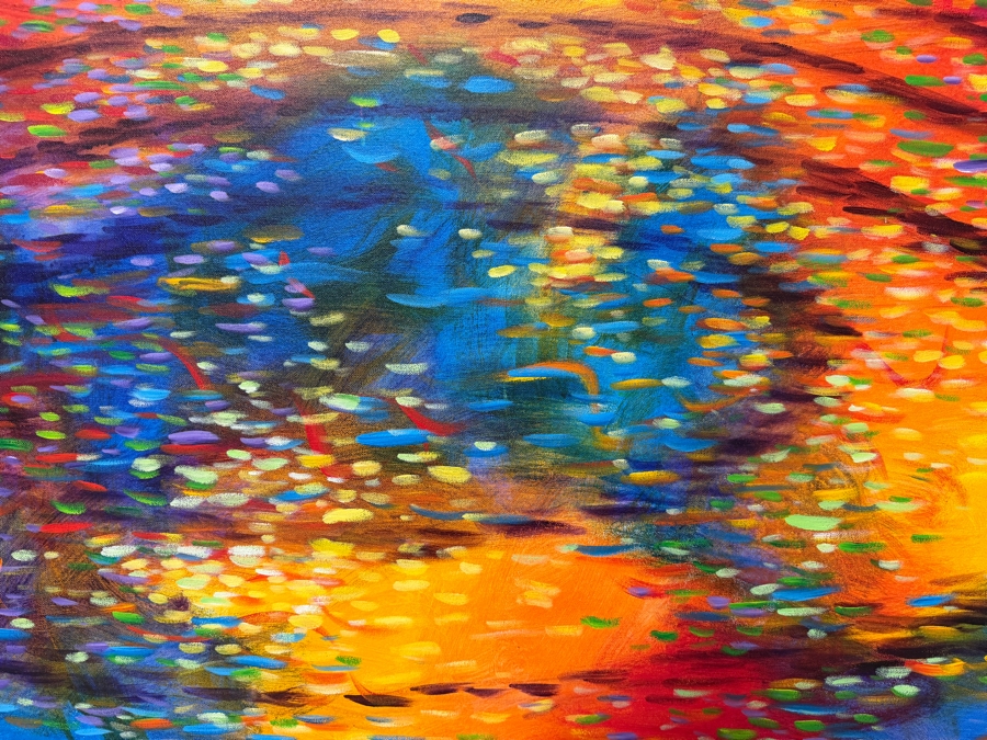 Gerrit Greve (1948-2024, Cardiff by the Sea, CA) Original Acrylic Painting On Canvas 2013 Signed Verso 36 X 60 Estimate $2,200 - $2,700 [Photo 2]
