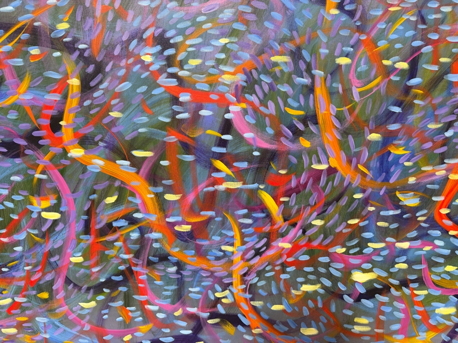 Gerrit Greve (1948-2024, Cardiff by the Sea, CA) Original Acrylic Painting On Canvas 2014 Signed Verso 60 X 40 Estimate $2,400 - $3,000 [Photo 2]