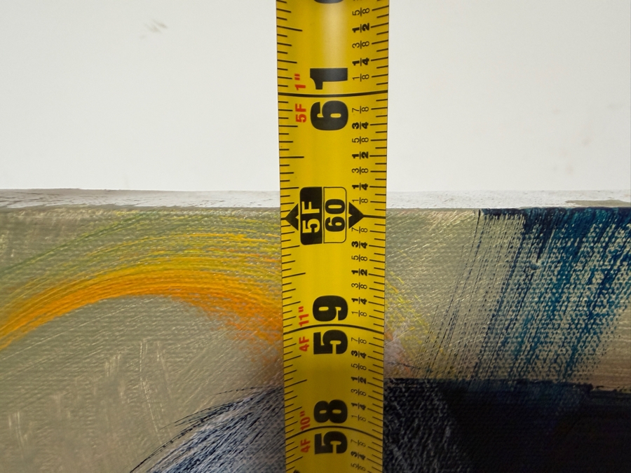 Gerrit Greve (1948-2024, Cardiff by the Sea, CA) Original Acrylic Painting On Canvas  Signed Verso 40 X 60 Estimate $2,400 - $3,000 [Photo 9]