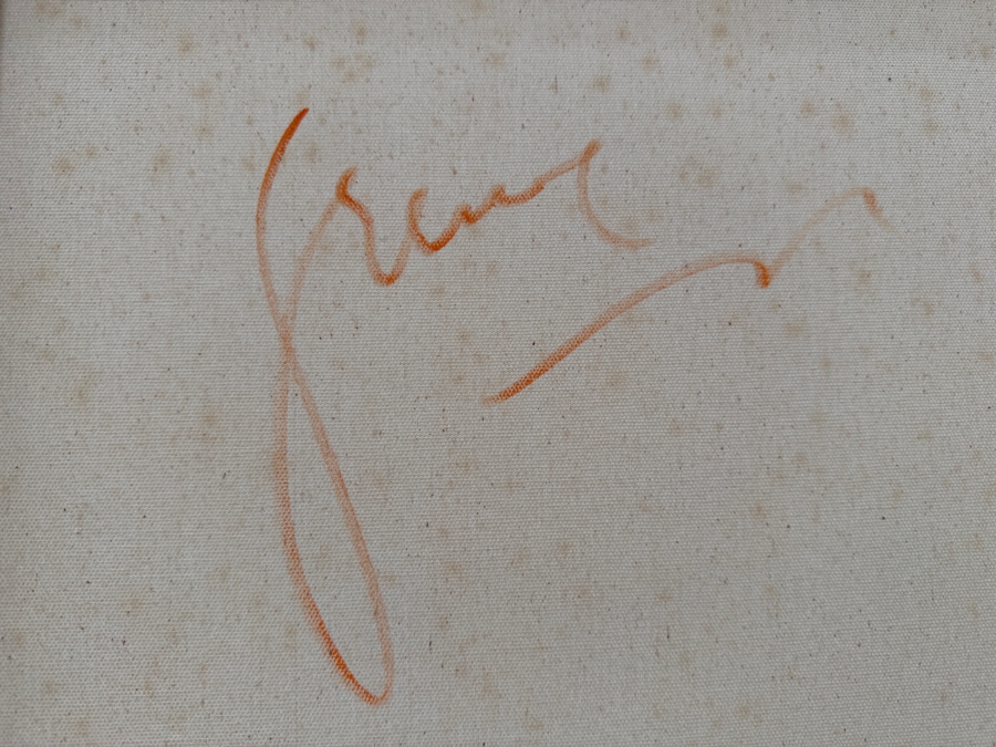 Gerrit Greve (1948-2024, Cardiff by the Sea, CA) Original Acrylic Painting On Canvas  Signed Verso 40 X 60 Estimate $2,400 - $3,000 [Photo 7]