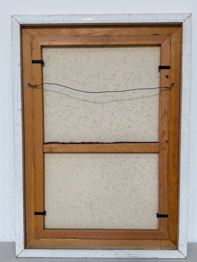 Gerrit Greve (1948-2024, Cardiff by the Sea, CA) Original Acrylic Drip Painting On Canvas  Signed Lower Right 24 X 36 Estimate $900 - $1,100 [Photo 4]