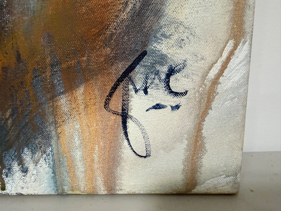 Gerrit Greve (1948-2024, Cardiff by the Sea, CA) Original Acrylic Painting On Canvas 2009 Signed Lower Right And Verso 36 X 48 Estimate $1,700 - $2,200 [Photo 4]