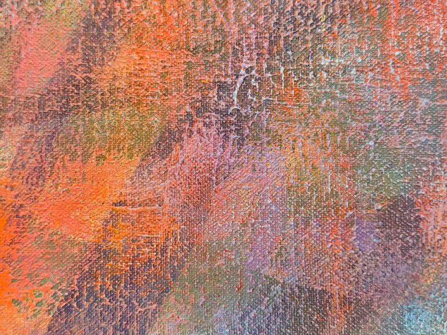 Gerrit Greve (1948-2024, Cardiff by the Sea, CA) Original Acrylic Painting On Canvas  Signed Verso 36 X 48 Estimate $1,700 - $2,200 [Photo 4]