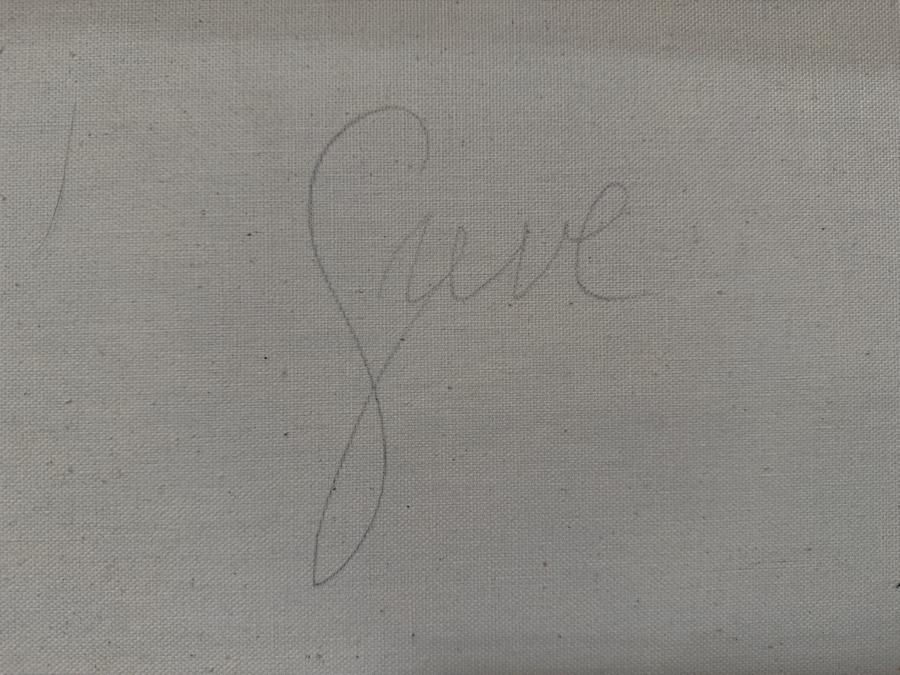 Gerrit Greve (1948-2024, Cardiff by the Sea, CA) Original Acrylic Painting On Canvas  Signed Verso 36 X 48 Estimate $1,700 - $2,200 [Photo 7]