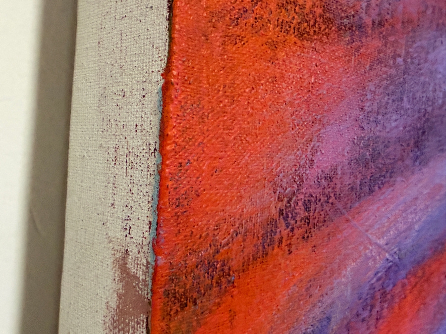 Gerrit Greve (1948-2024, Cardiff by the Sea, CA) Original Acrylic Painting On Canvas  Signed Verso 36 X 48 Estimate $1,700 - $2,200 [Photo 5]