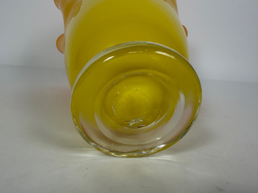 Just Added - Gorgeous Designs Art Glass Handkerchief Vase 9.5'H [Photo 5]