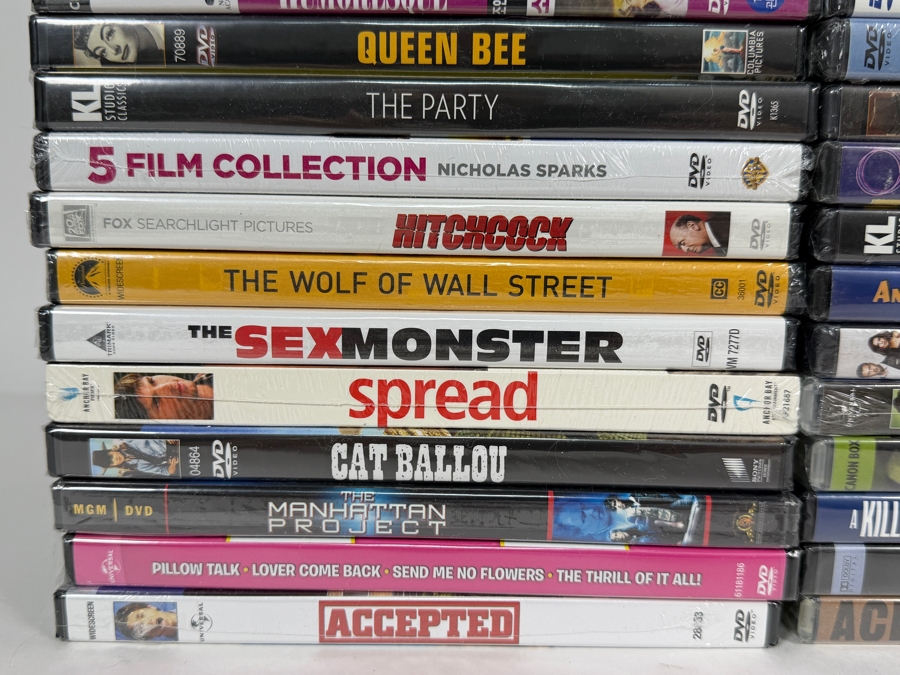 Just Added - (84) Factory Sealed DVD Movies - See Photos [Photo 3]