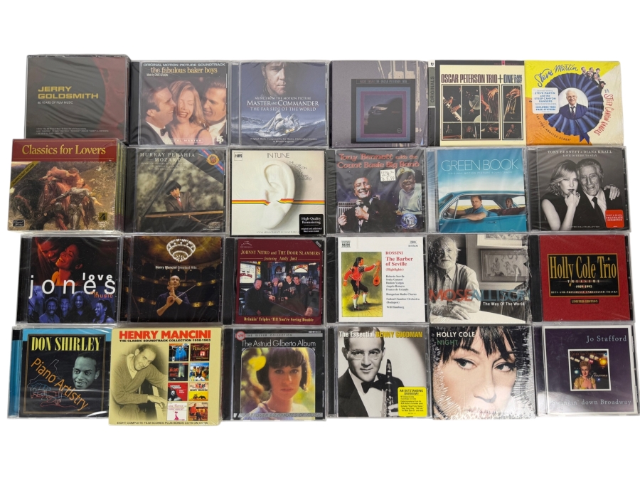 Just Added - (24) Factory Sealed Music CDs