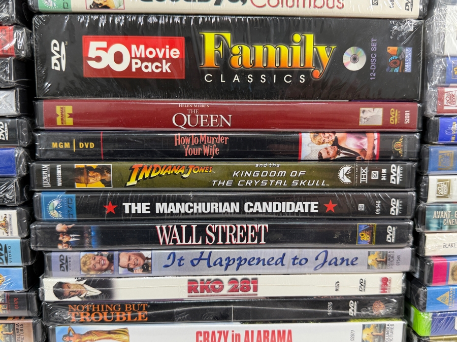 Just Added - (85) Factory Sealed DVD Movies - See Photos [Photo 3]