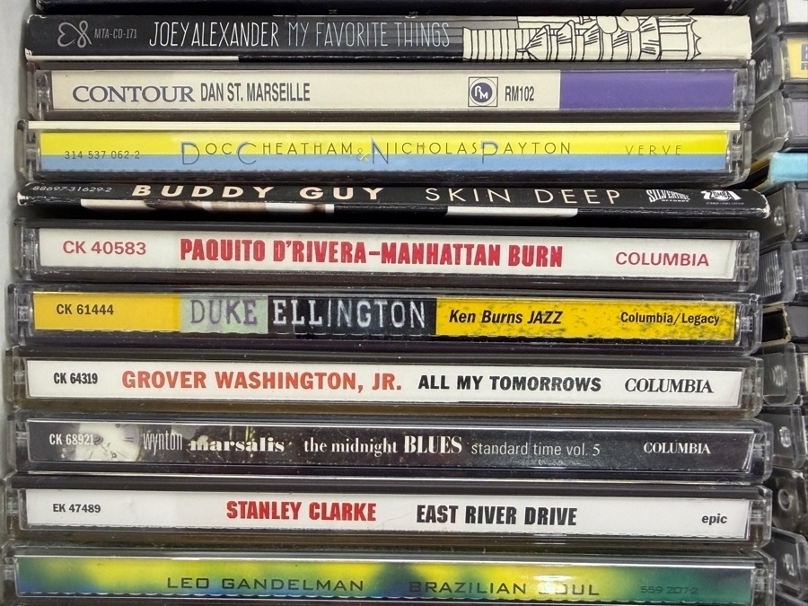 Just Added - Two Banker Boxes Of Music CDs - Jazz, Blues & More - See Photos [Photo 5]