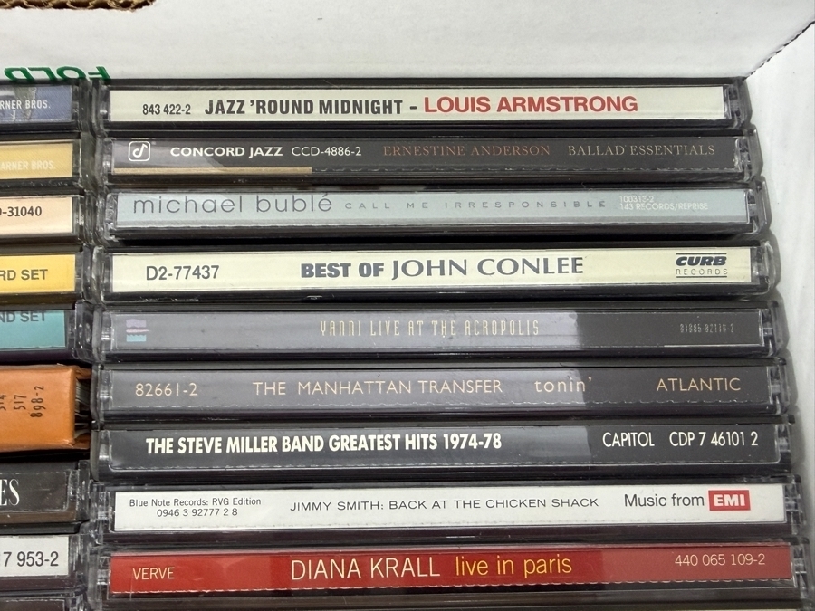 Just Added - Two Banker Boxes Of Music CDs - Jazz, Blues & More - See Photos [Photo 17]