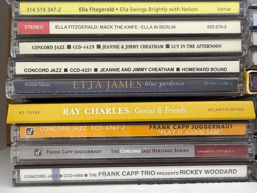 Just Added - Two Banker Boxes Of Music CDs - Jazz, Blues & More - See Photos [Photo 12]