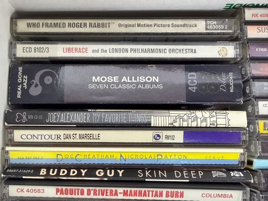 Just Added - Two Banker Boxes Of Music CDs - Jazz, Blues & More - See Photos [Photo 6]