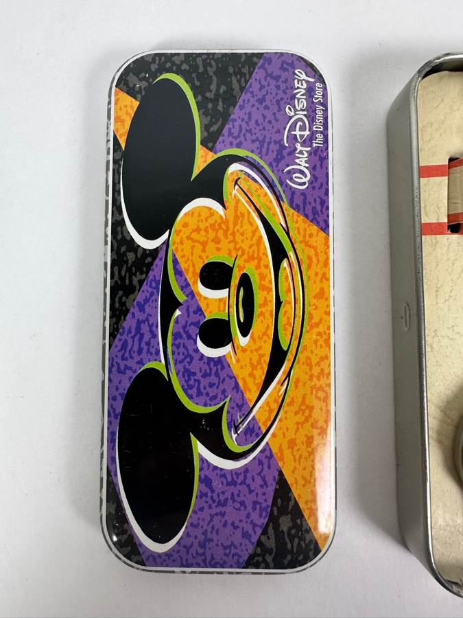 Disney Mickey Mouse The Disney Store Limited Edition Fossil Watch With Collector Tin [Photo 4]