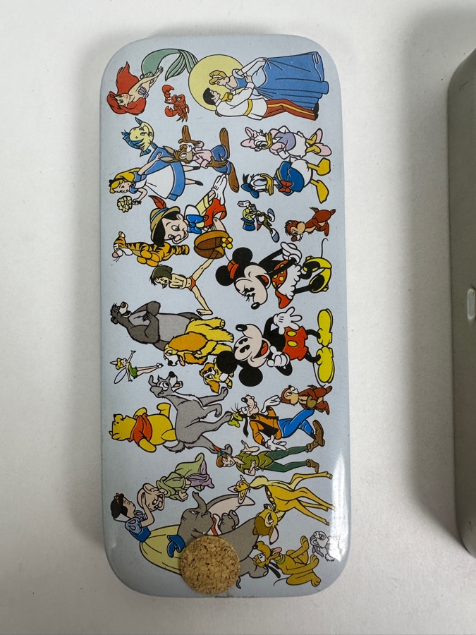 Disney Mickey Mouse Characters Collage Fossil Limited Edition Floating Mickey Icons Watch With Collector Tin [Photo 4]
