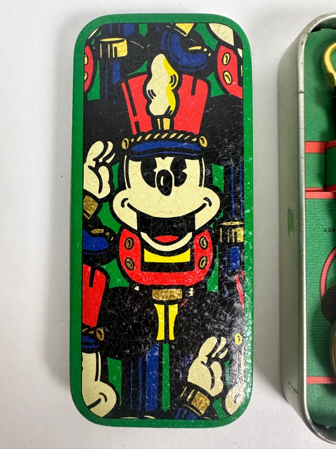 Disney Nutcracker Mickey Mouse Limited Edition Fossil Watch With Collector Tin [Photo 4]
