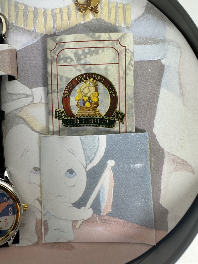 Disney Dumbo Watch Collectors Club Series III Fossil Limited Edition Watch And Pin Set With Film Reel Tin [Photo 5]