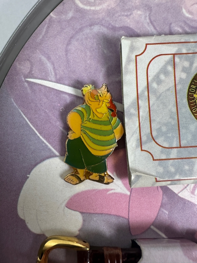 Disney Watch Collectors Club Series III Peter Pan Fossil Limited Edition Watch And Pin Set With Film Reel Tin [Photo 5]