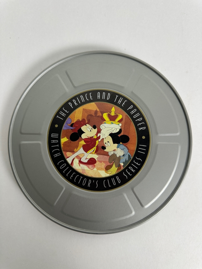 Disney The Prince And The Pauper Watch Collectors Club Series III Fossil Limited Edition Watch And Pin Set With Film Reel Tin [Photo 6]