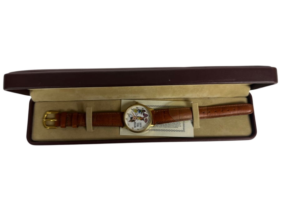 Disney Pinocchio Never Tell A Lie The Disney Store Limited Edition Wristwatch With Original Display Case