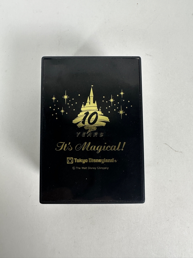 Disney Tokyo Disneyland 10th Anniversary Mickey Mouse Fantasia Magical Watch With Commemorative Display Box [Photo 4]