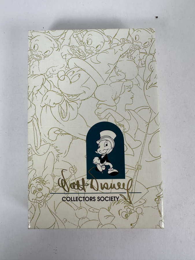 Disney Jiminy Cricket Walt Disney Collectors Society Fossil 1997 Wristwatch With Original Display Box [Photo 4]