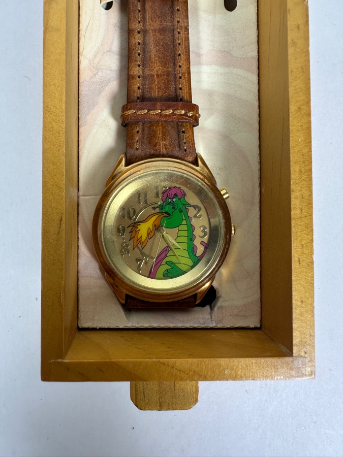 Disney Pete's Dragon Limited Edition Fossil Watch Collectors Club Series IV Log Car Train Display Case [Photo 4]