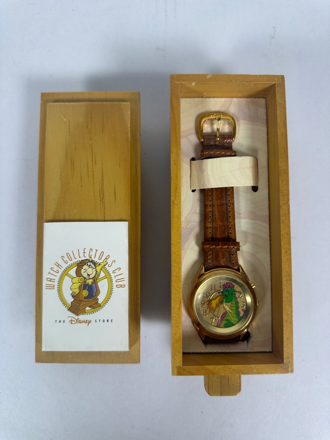 Disney Pete's Dragon Limited Edition Fossil Watch Collectors Club Series IV Log Car Train Display Case [Photo 3]