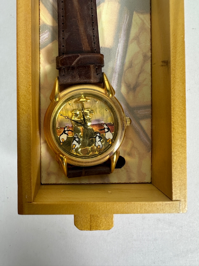 Disney Mary Poppins Limited Edition Fossil Watch Collectors Club Series IV Coal Car Train Display Case [Photo 2]