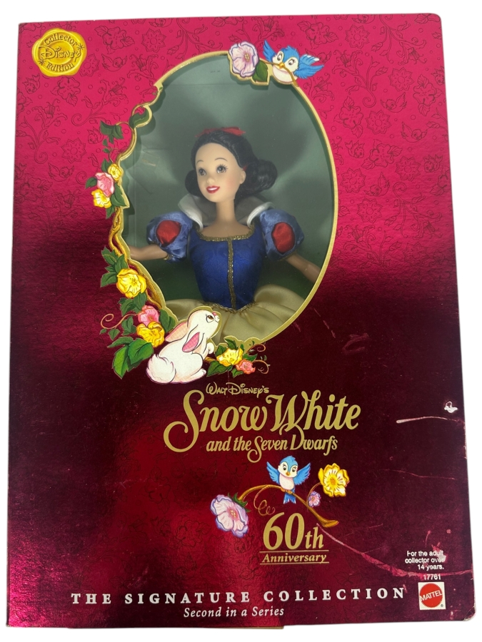 Disney Snow White And The Seven Dwarfs 60th Anniversary The Signature Collection Limited Edition Mattel  Barbie Doll