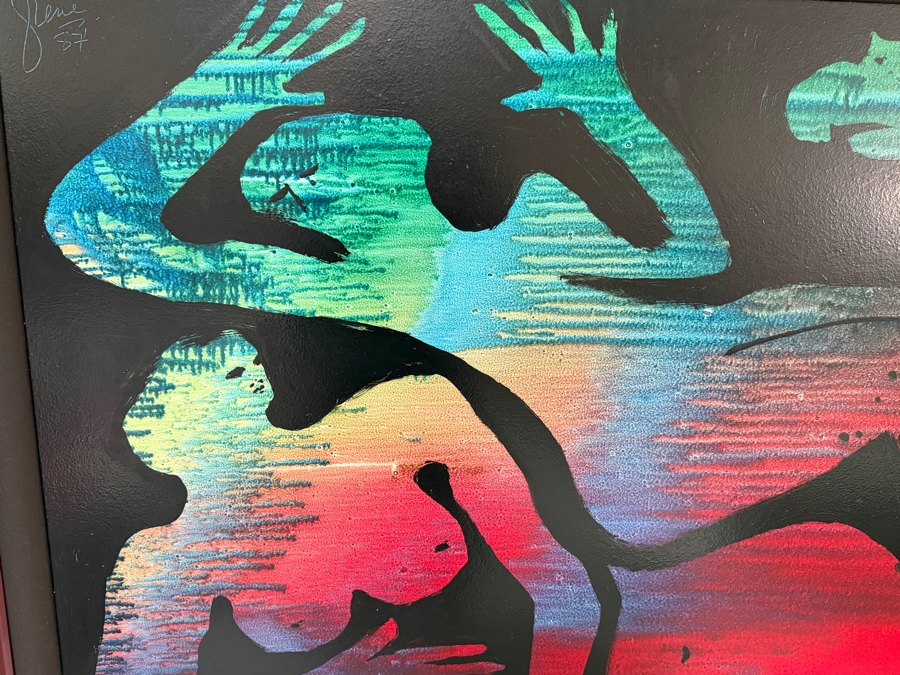 Gerrit Greve (1948-2024, Cardiff by the Sea, CA) Original Acrylic Painting On Board 1987 Signed Upper Left 39.5 X 31.5 Estimate $1,200 - $1,600 [Photo 5]