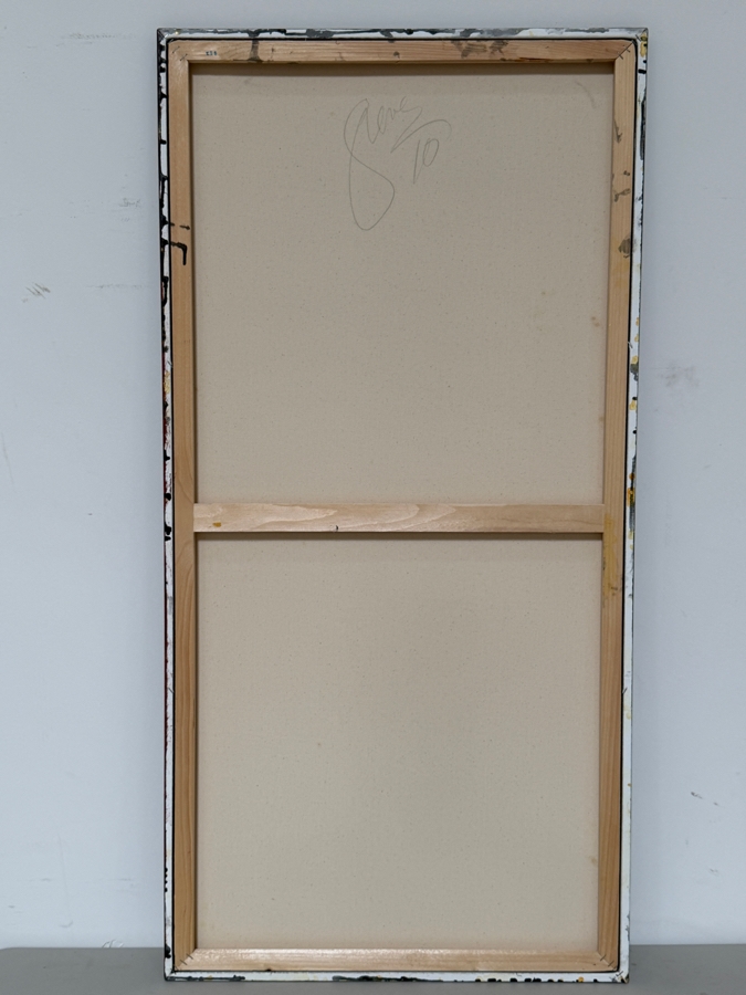 Gerrit Greve (1948-2024, Cardiff by the Sea, CA) Original Acrylic Painting On Canvas 2010 Signed Verso 24 X 48 Estimate $1,200 - $1,400 [Photo 5]