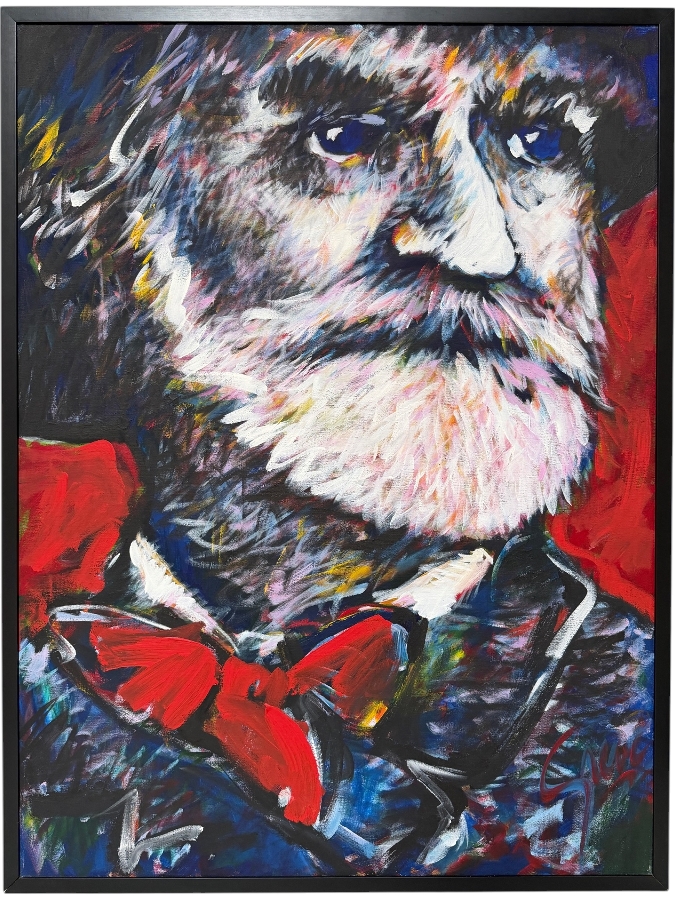 Gerrit Greve (1948-2024, Cardiff by the Sea, CA) Original Acrylic Painting On Canvas Titled 'Verid - Late Impression'  Signed Lower Right 30 X 40 Estimate $1,200 - $1,500