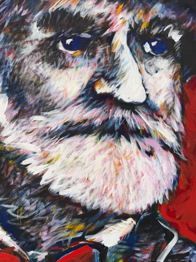 Gerrit Greve (1948-2024, Cardiff by the Sea, CA) Original Acrylic Painting On Canvas Titled 'Verid - Late Impression'  Signed Lower Right 30 X 40 Estimate $1,200 - $1,500 [Photo 2]