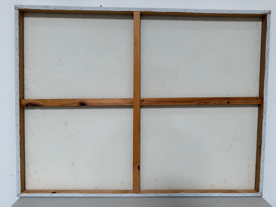 Gerrit Greve (1948-2024, Cardiff by the Sea, CA) Original Acrylic Painting On Canvas  Signed Lower Left 48 X 36 Estimate $1,700 - $2,200 [Photo 7]