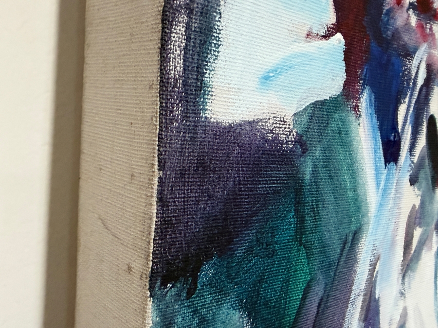 Gerrit Greve (1948-2024, Cardiff by the Sea, CA) Original Acrylic Painting On Canvas  Signed Lower Left 48 X 36 Estimate $1,700 - $2,200 [Photo 6]