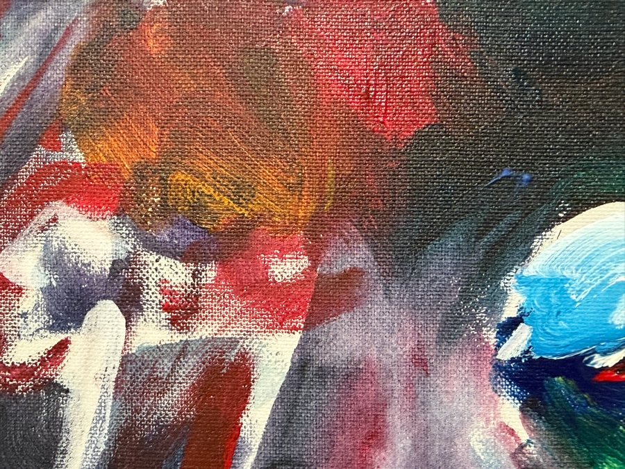 Gerrit Greve (1948-2024, Cardiff by the Sea, CA) Original Acrylic Painting On Canvas  Signed Lower Left 48 X 36 Estimate $1,700 - $2,200 [Photo 4]
