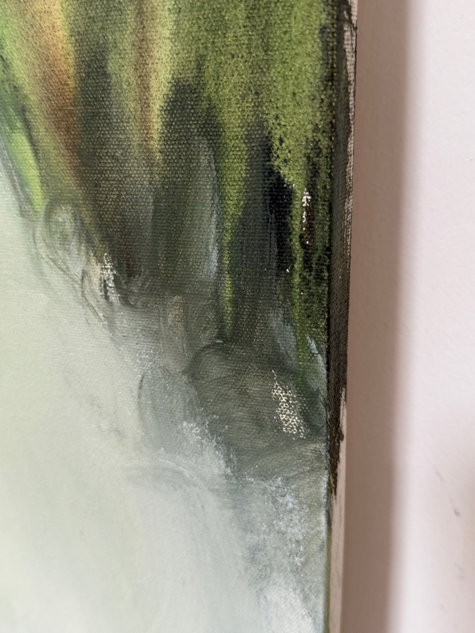 Gerrit Greve (1948-2024, Cardiff by the Sea, CA) Original Acrylic Painting On Canvas Titled '31' 2004 Signed Verso 30 X 40 Estimate $1,200 - $1,500 [Photo 3]