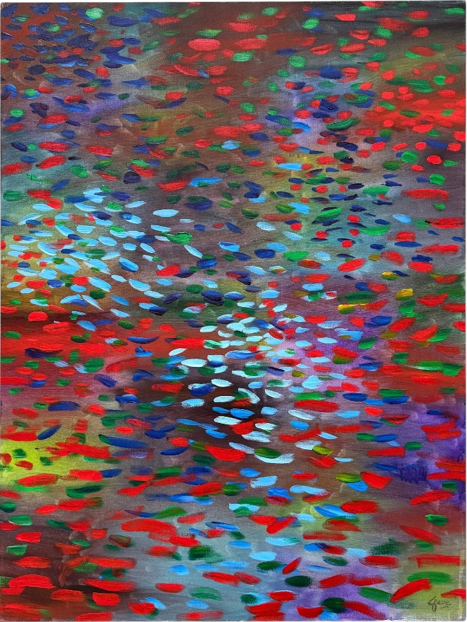 Gerrit Greve (1948-2024, Cardiff by the Sea, CA) Original Acrylic Painting On Canvas Titled 'Midday' 1990 Signed Lower Right And Verso 30 X 40 Estimate $1,200 - $1,500