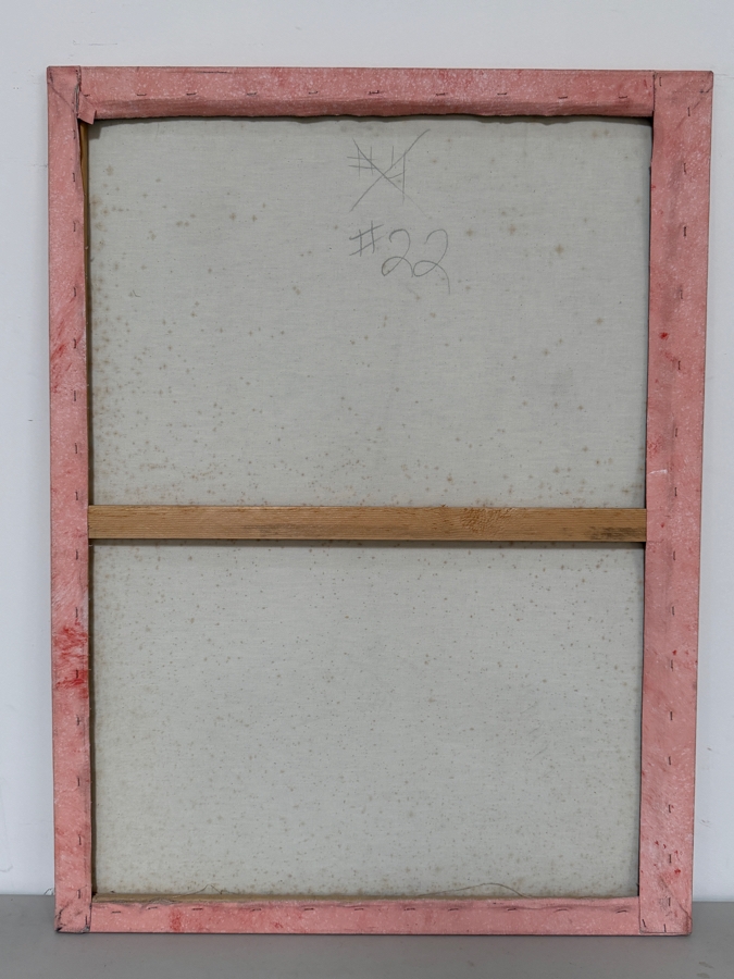 Gerrit Greve (1948-2024, Cardiff by the Sea, CA) Original Acrylic Drip Painting On Canvas Titled '#22'  Signed Lower Left 30 X 40 Estimate $1,200 - $1,500 [Photo 6]