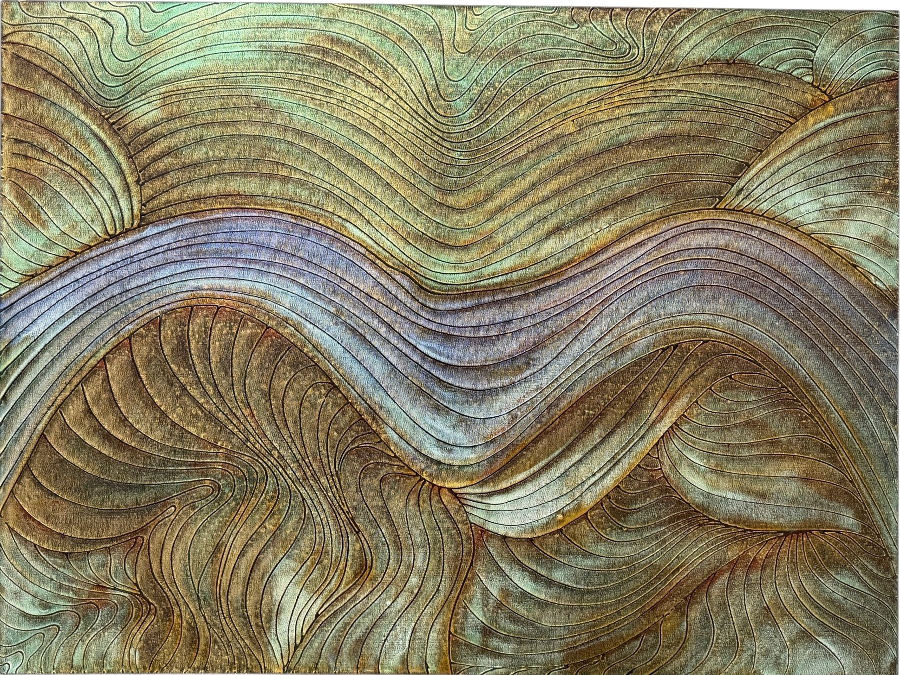 Gerrit Greve (1948-2024, Cardiff by the Sea, CA) Original Acrylic Painting On Canvas 2010 Signed Verso 40 X 30 Estimate $1,200 - $1,500