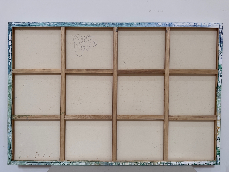 Gerrit Greve (1948-2024, Cardiff by the Sea, CA) Original Acrylic Painting On Canvas 2013 Signed Verso 72 X 48 Estimate $3,500 - $4,300 [Photo 8]