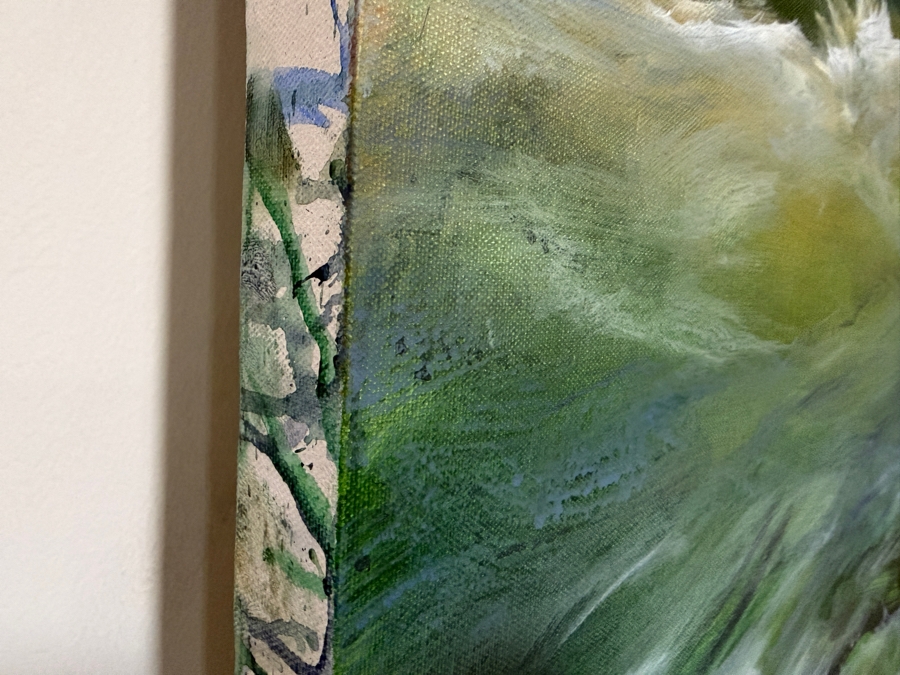 Gerrit Greve (1948-2024, Cardiff by the Sea, CA) Original Acrylic Painting On Canvas 2013 Signed Verso 72 X 48 Estimate $3,500 - $4,300 [Photo 7]