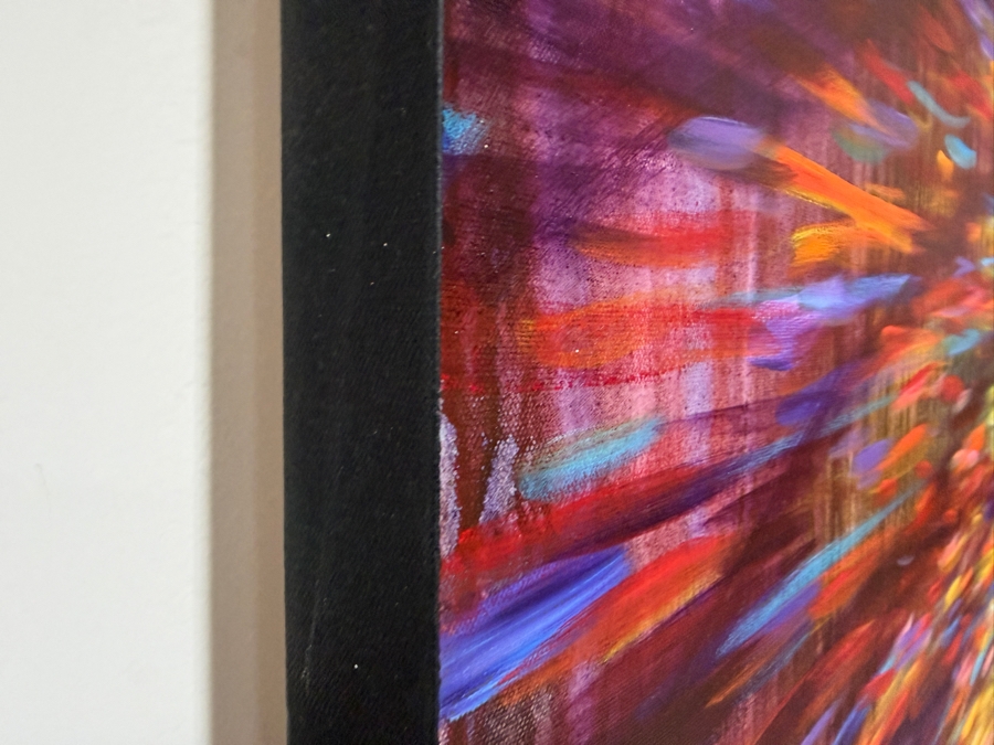 Gerrit Greve (1948-2024, Cardiff by the Sea, CA) Original Acrylic Painting On Canvas  Signed Verso 48 X 60 Estimate $2,900 - $3,600 [Photo 4]
