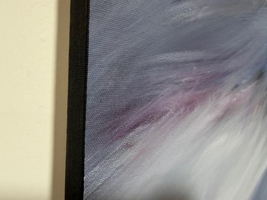 Gerrit Greve (1948-2024, Cardiff by the Sea, CA) Original Acrylic Painting On Canvas Titled 'Mindscape 023' 2004 Signed Verso 48 X 48 Estimate $2,300 - $2,900 [Photo 5]