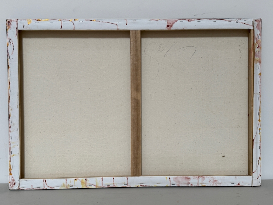 Gerrit Greve (1948-2024, Cardiff by the Sea, CA) Original Acrylic Painting On Canvas  Signed Verso 36 X 24 Estimate $900 - $1,100 [Photo 3]