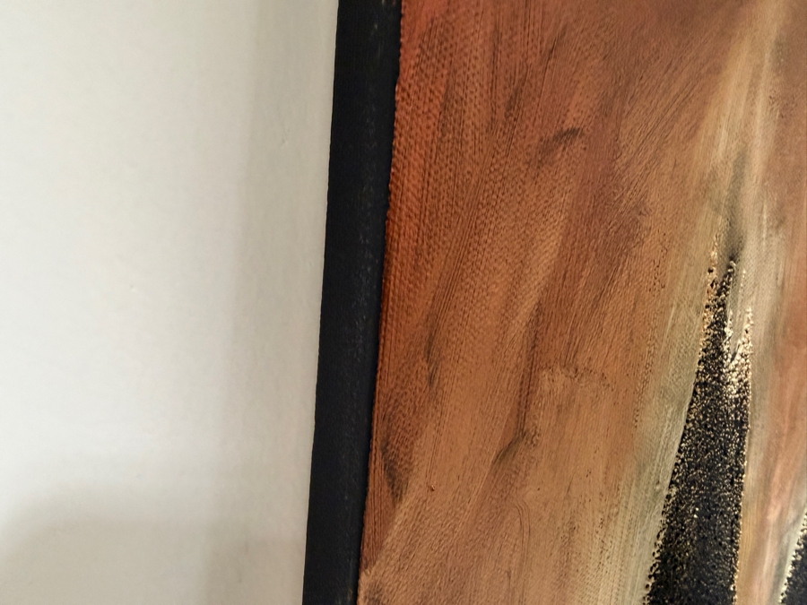 Gerrit Greve (1948-2024, Cardiff by the Sea, CA) Original Acrylic And Sand Painting On Canvas 2013 Signed Lower Right 18 X 24 Estimate $400 - $500 [Photo 5]