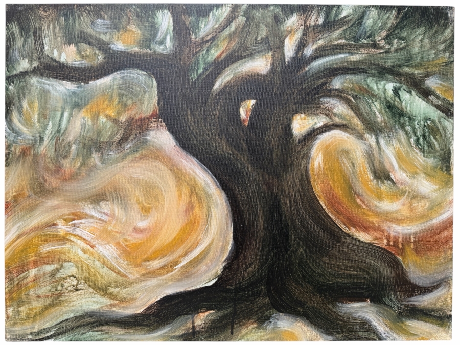 Gerrit Greve (1948-2024, Cardiff by the Sea, CA) Original Acrylic Painting On Canvas 2017 Signed Verso 24 X 18 Estimate $400 - $500